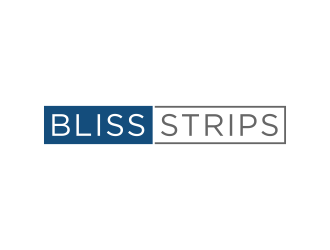 BLISS STRIPS logo design by GassPoll