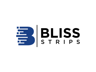 BLISS STRIPS logo design by mukleyRx