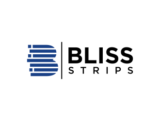 BLISS STRIPS logo design by mukleyRx