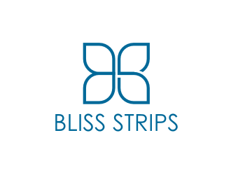 BLISS STRIPS logo design by revi