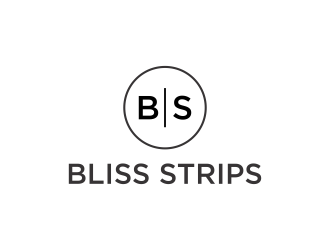 BLISS STRIPS logo design by funsdesigns