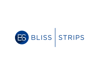 BLISS STRIPS logo design by GassPoll