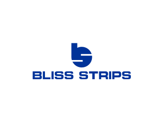 BLISS STRIPS logo design by revi