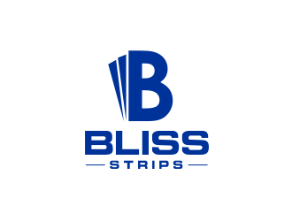 BLISS STRIPS logo design by revi