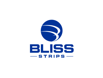 BLISS STRIPS logo design by revi