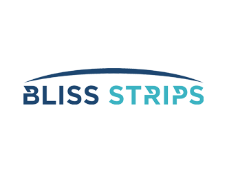 BLISS STRIPS logo design by Rizqy