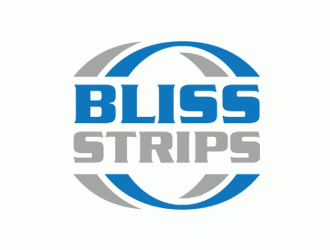 BLISS STRIPS logo design by Bananalicious