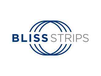 BLISS STRIPS logo design by Raynar