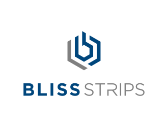 BLISS STRIPS logo design by Raynar