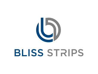 BLISS STRIPS logo design by Raynar