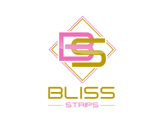 BLISS STRIPS logo design by uttam
