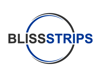 BLISS STRIPS logo design by BrightARTS