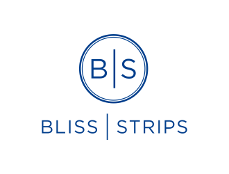 BLISS STRIPS logo design by GassPoll
