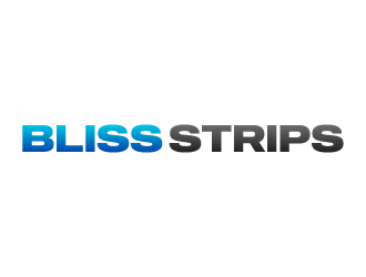 BLISS STRIPS logo design by BrightARTS