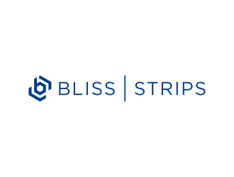BLISS STRIPS logo design by GassPoll