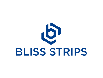 BLISS STRIPS logo design by GassPoll