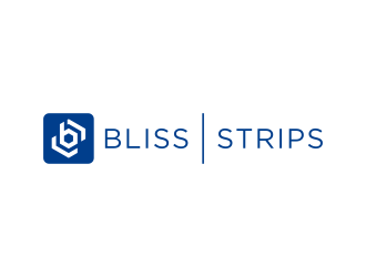 BLISS STRIPS logo design by GassPoll