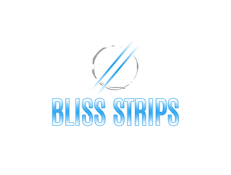 BLISS STRIPS logo design by XyloParadise