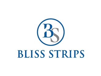 BLISS STRIPS logo design by yans