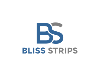 BLISS STRIPS logo design by IrvanB