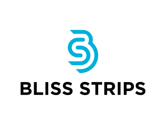 BLISS STRIPS logo design by roulez