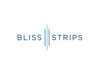 BLISS STRIPS logo design by GassPoll
