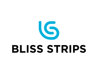 BLISS STRIPS logo design by roulez