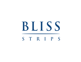 BLISS STRIPS logo design by GassPoll