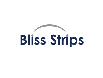 BLISS STRIPS logo design by GassPoll