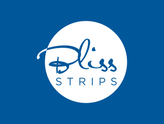 BLISS STRIPS logo design by ozenkgraphic