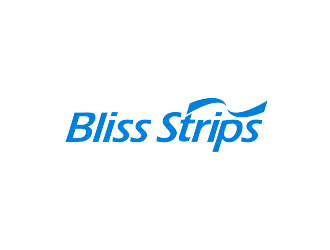 BLISS STRIPS logo design by dhe27