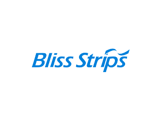 BLISS STRIPS logo design by dhe27