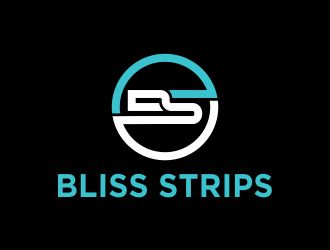 BLISS STRIPS logo design by azizah