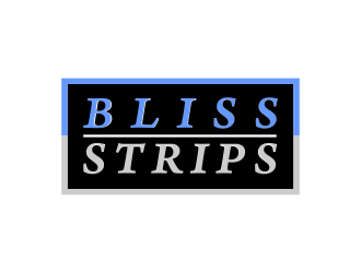 BLISS STRIPS logo design by dayco