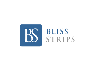 BLISS STRIPS logo design by Artomoro