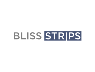 BLISS STRIPS logo design by Artomoro