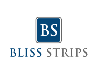 BLISS STRIPS logo design by puthreeone
