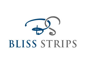 BLISS STRIPS logo design by puthreeone