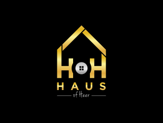 Haus of Heer also known as HOH (short form) logo design by Barkah