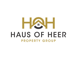 Haus of Heer also known as HOH (short form) logo design by akilis13