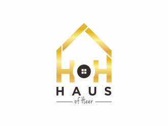 Haus of Heer also known as HOH (short form) logo design by Barkah