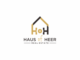 Haus of Heer also known as HOH (short form) logo design by Barkah