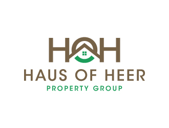 Haus of Heer also known as HOH (short form) logo design by akilis13