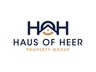Haus of Heer also known as HOH (short form) logo design by akilis13