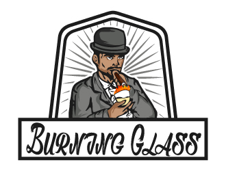 Burning Glass logo design by LucidSketch