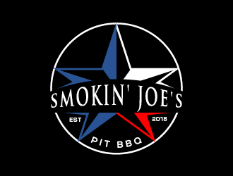 Smokin Joes Pit BBQ logo design by pambudi