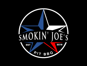 Smokin Joes Pit BBQ logo design by pambudi