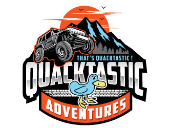 Quacktastic Adventures logo design by REDCROW