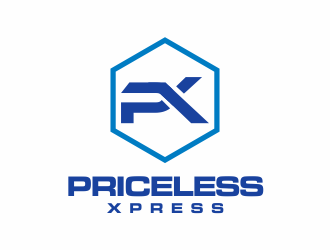 Priceless Xpress  logo design by santrie