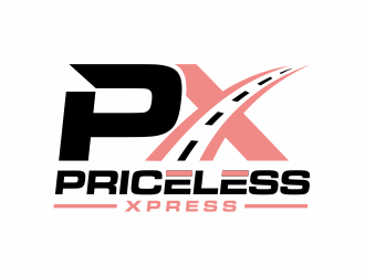 Priceless Xpress  logo design by mutafailan